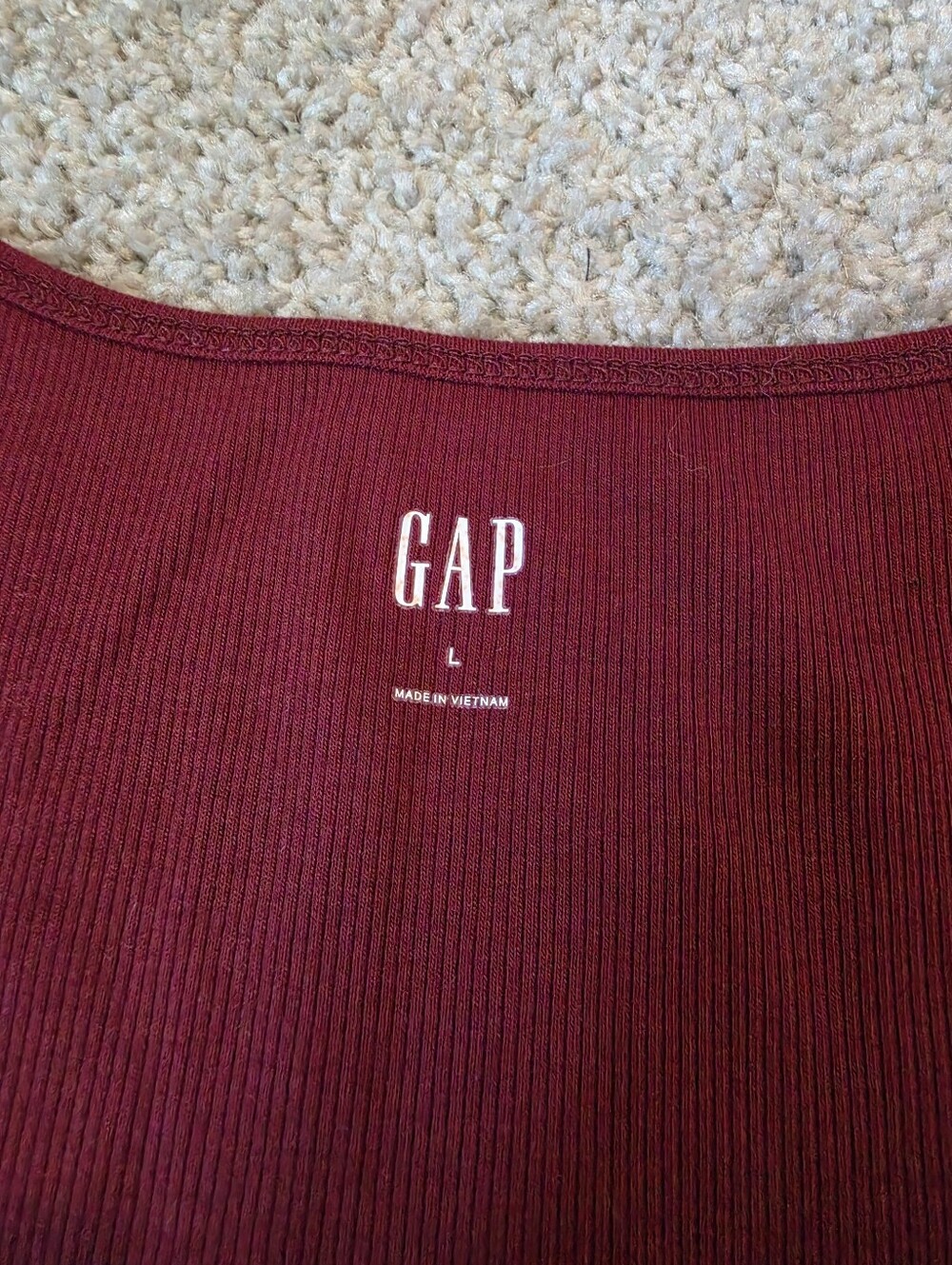 Gap Ribbed Tank Top - Picture 4 of 5